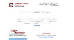 Desktop Screenshot of columbianaschools.org